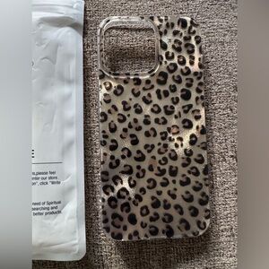 Leopard cheetah print  iPhone 16 Pro Max Case NEW